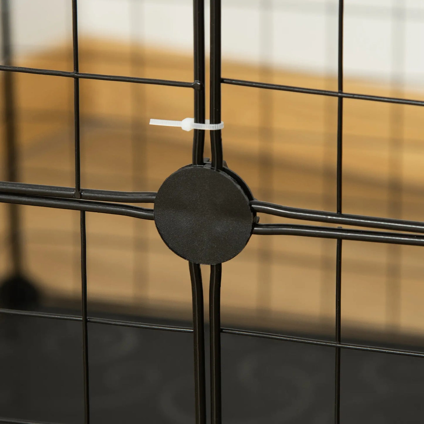 39 Pcs Small Animal Cage, Bunny Hutch, Portable Metal Wire, Black Houses & Habitats at Gallery Canada