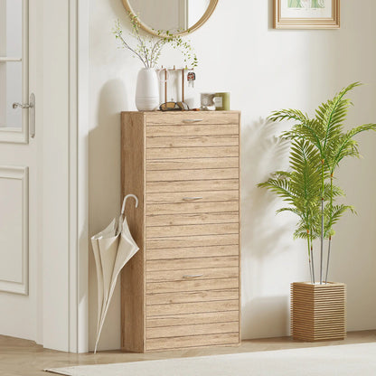 Shoe Storage Cabinet, 3 Flip Drawers, 12 Pair Organizer, Oak Shoe Storage Cabinets & Racks at Gallery Canada