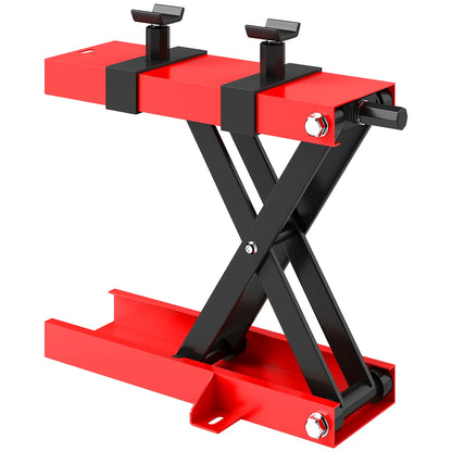 Motorcycle Scissor Lift Jack, 1100 lbs ATV Dirt Bike Stand, 3.7-15.7" Adjustable Height, Red Automotive at Gallery Canada
