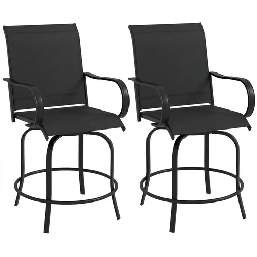 Outdoor Bar Stools Set Of 2, 27.6