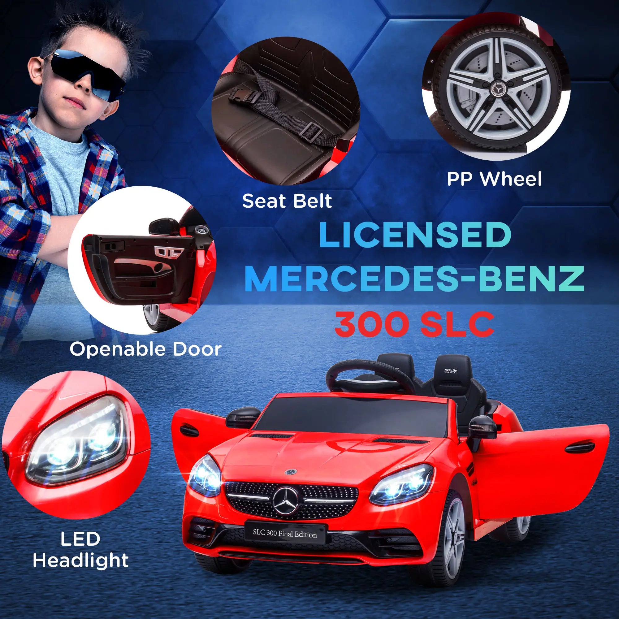 12V Ride On Car, Parent Remote Control, Two Motors, 3-6 Years, Red Electric Toy Cars at Gallery Canada