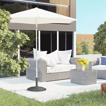 42 lbs 22" Bronze Resin Round Umbrella Base, Patio Stand, Bronze Umbrella Bases at Gallery Canada