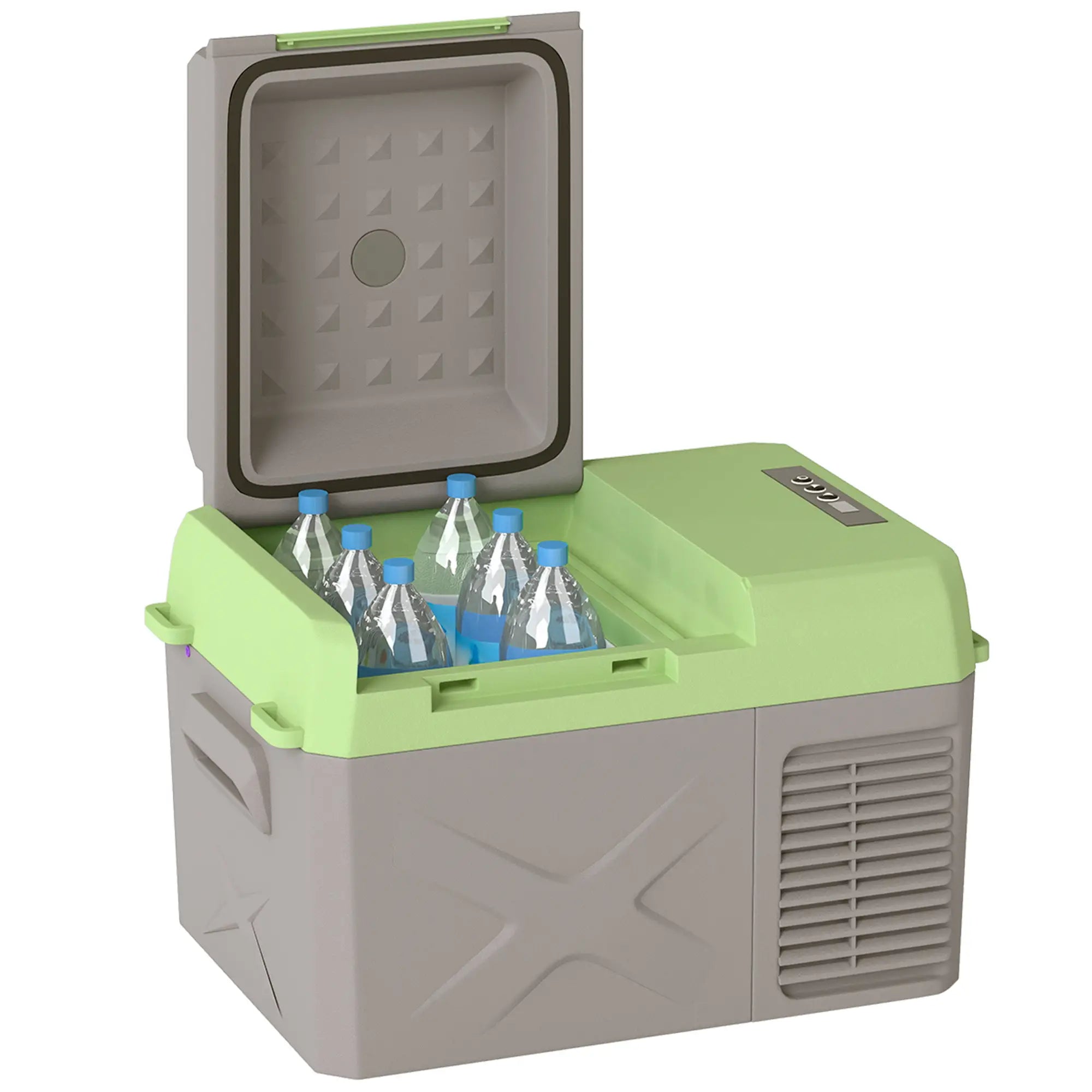 12QT Car Refrigerator, 12/24V DC, 110-240V AC, -68℉~68℉, Portable Cooler Car Coolers at Gallery Canada