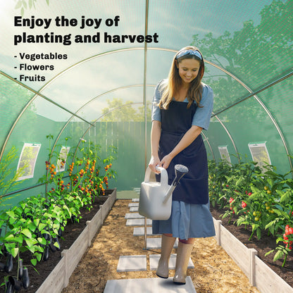 Walk-in Tunnel Greenhouse, 13'x9.8'x6.6', Green Tunnel Greenhouses at Gallery Canada