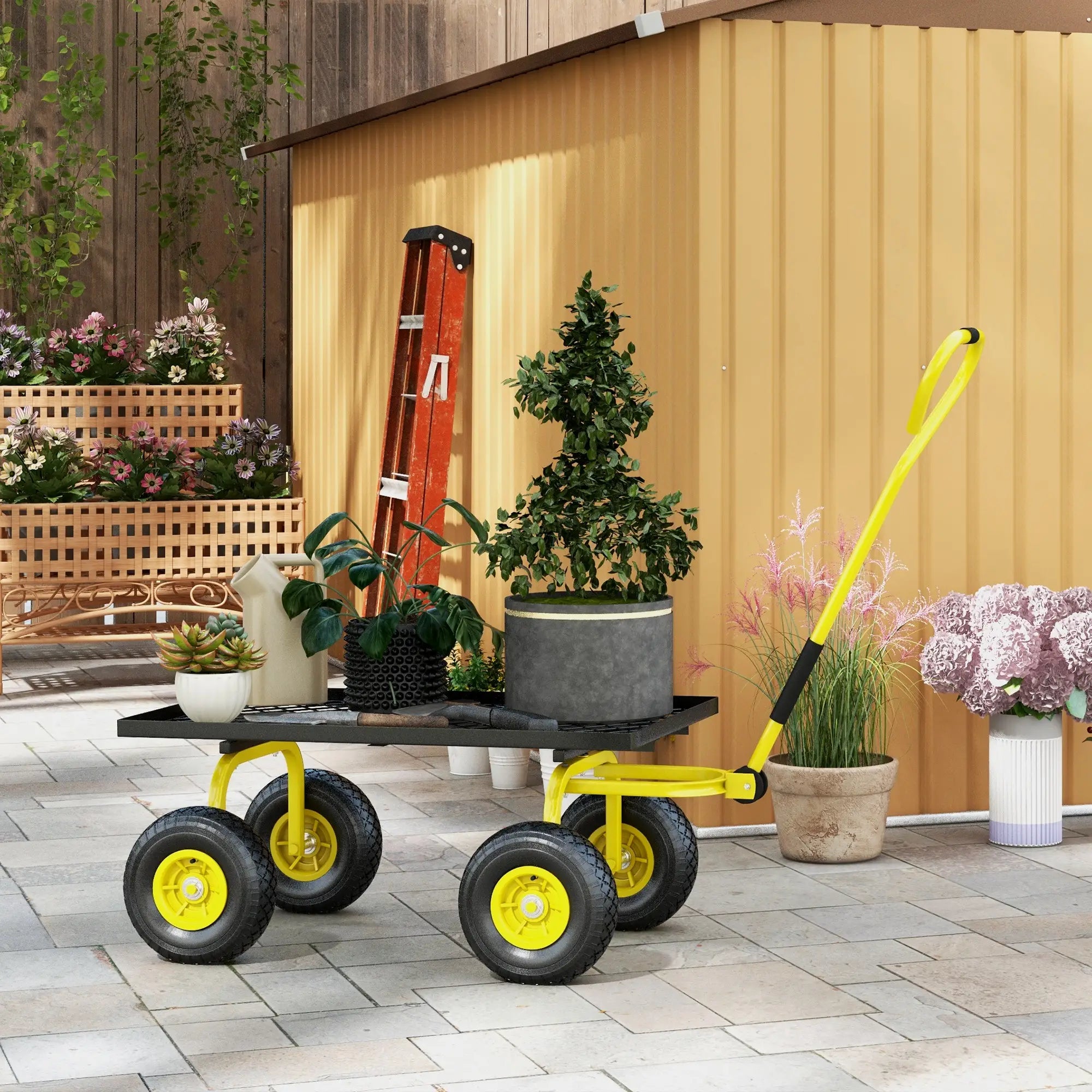 Heavy Duty Garden Wagon, 10