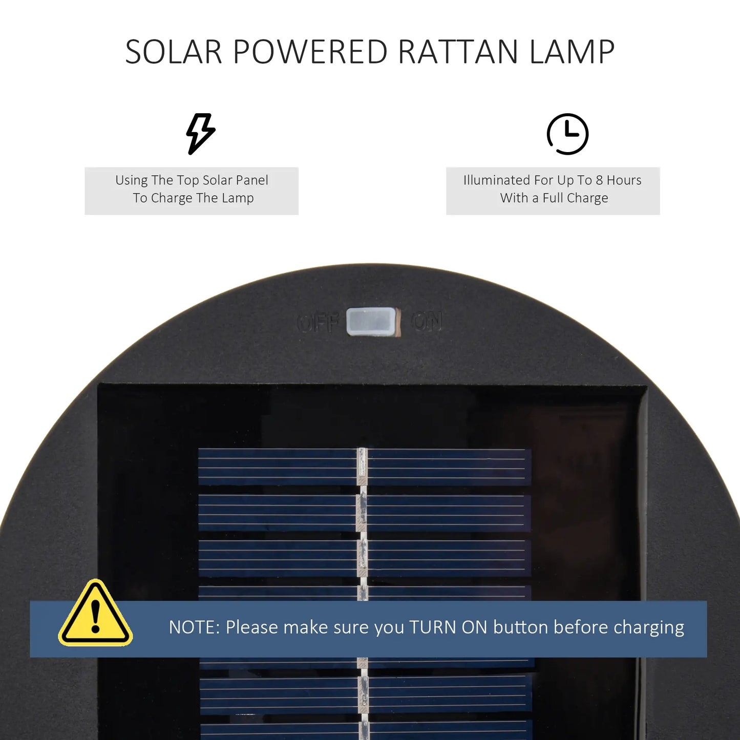 Solar Floor Lamp, LED Auto On/Off, IP44, Patio Porch Pathway, Brown Solar Post Lamps at Gallery Canada