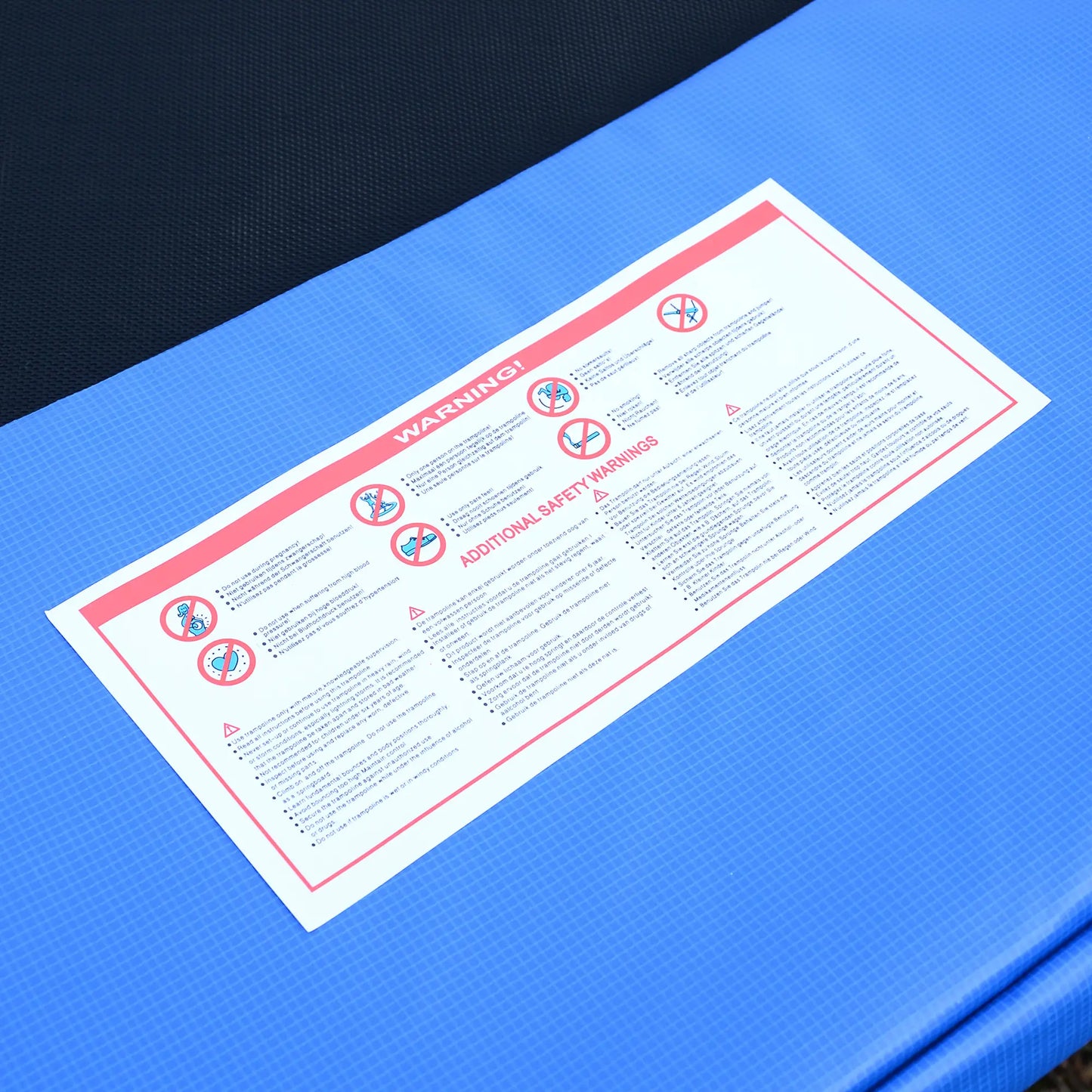 14FT Trampoline Pad, ⌀168", Replacement, Jump Bounce, Colorful Trampolines at Gallery Canada