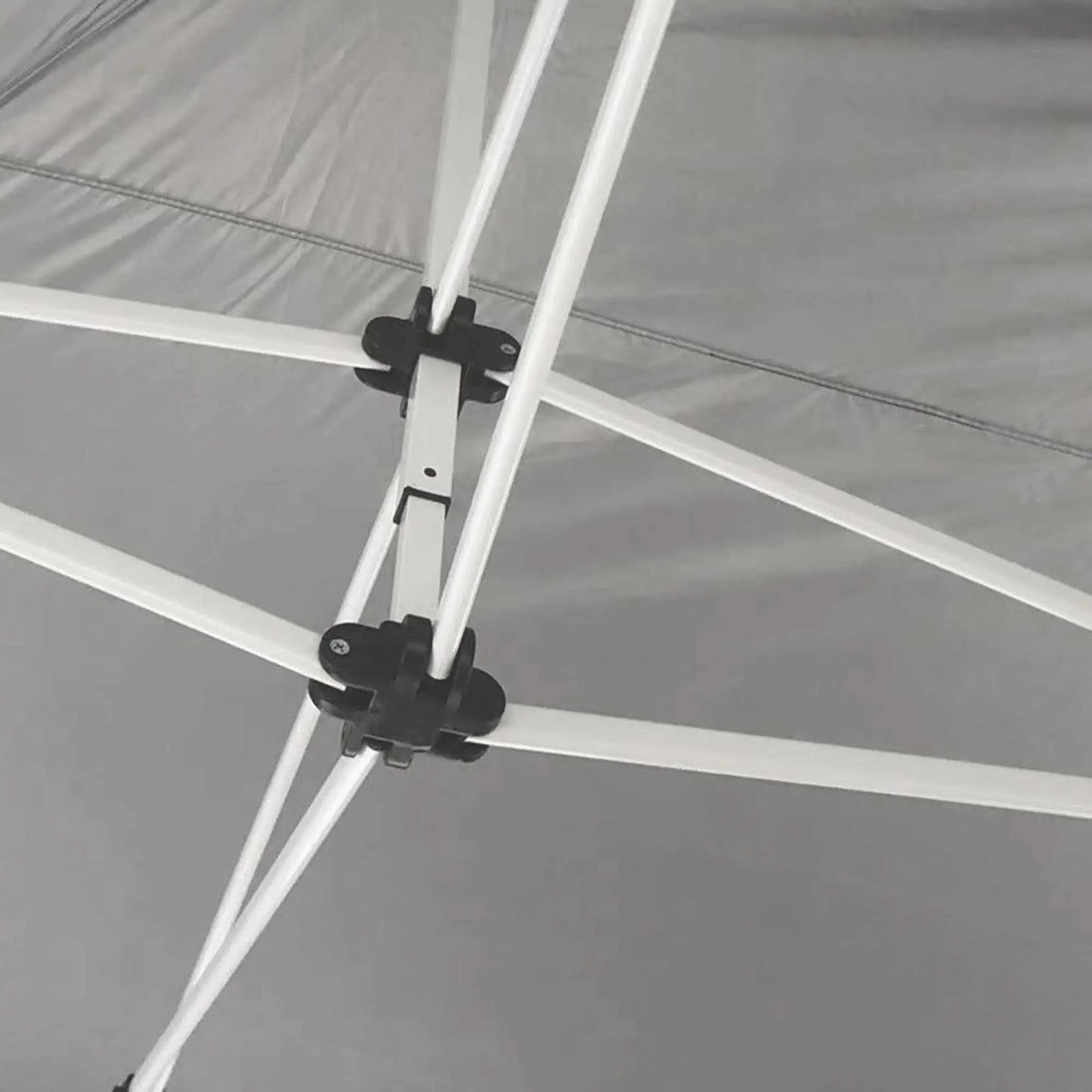 20' x 10' Folding Canopy Tent, Sidewalls, Windows, Black Pop Up Canopies at Gallery Canada