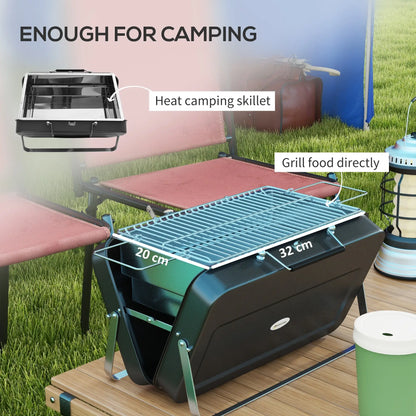 Portable BBQ Grill, Metal, Black Charcoal BBQ Grils at Gallery Canada