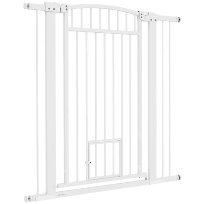 30-41 Inch Extra Wide Pet Gate, Small Door, 42 Inch H, Extension Kit Pet Gates White at Gallery Canada