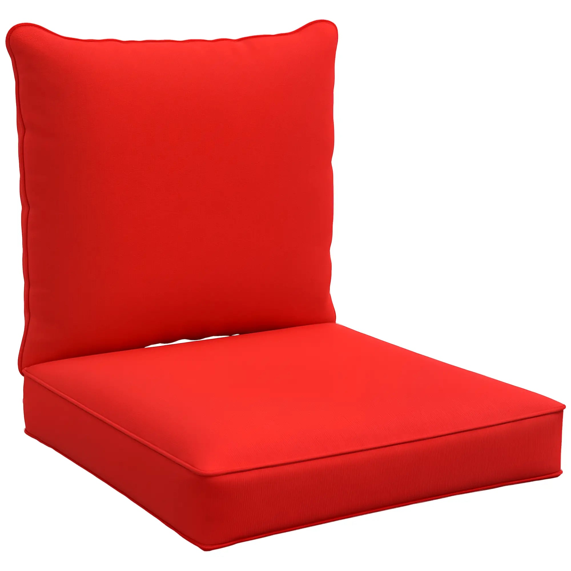 Patio Chair Cushions, Thick Deep Seat, Red Patio Chair Cushions at Gallery Canada