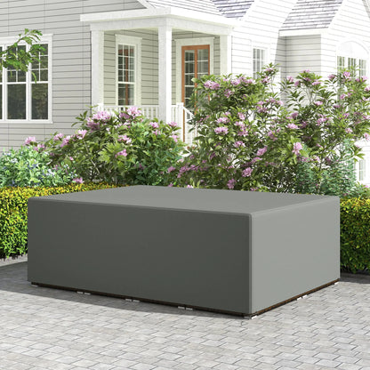 Waterproof Outdoor Furniture Cover, 108" x 80" x 35", Charcoal Grey Patio Furniture Covers at Gallery Canada