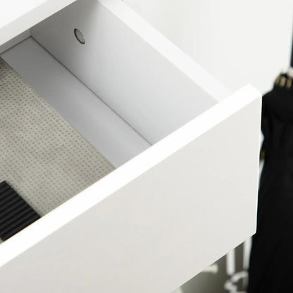 Modern Shoe Cabinet, 12 Pair Organizer, 2 Flip Doors, Adjustable Shelf, White Shoe Storage Cabinets & Racks at Gallery Canada