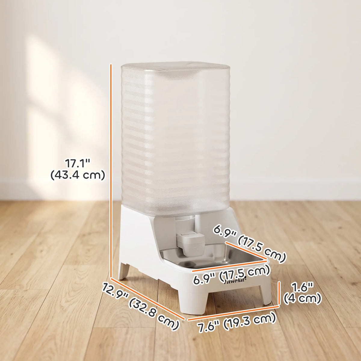 8L Gravity Dog Water Dispenser, Stainless Steel Bowl, BPA-Free Dog Bowls at Gallery Canada
