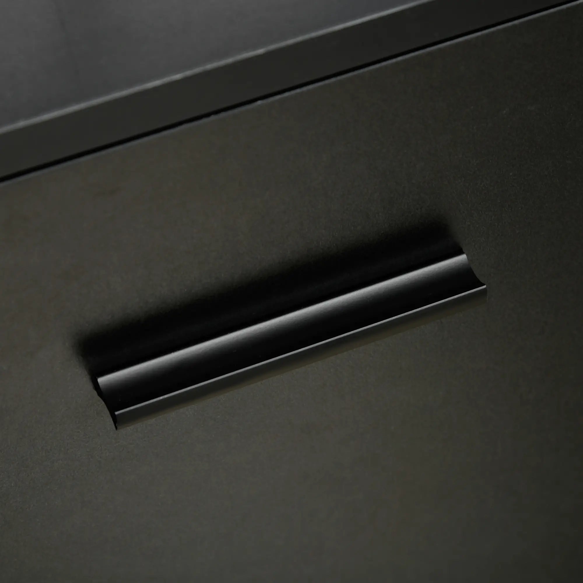 Mobile Printer Stand, Lateral File Cabinet with Lock, A4 Size, Black Office Cabinets & Cupboards at Gallery Canada