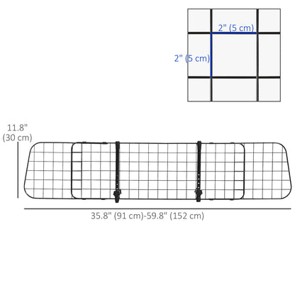 Adjustable Dog Car Barrier, Heavy Duty Safety Gate for SUV, Vans, Trucks Houses, Kennels & Pens at Gallery Canada