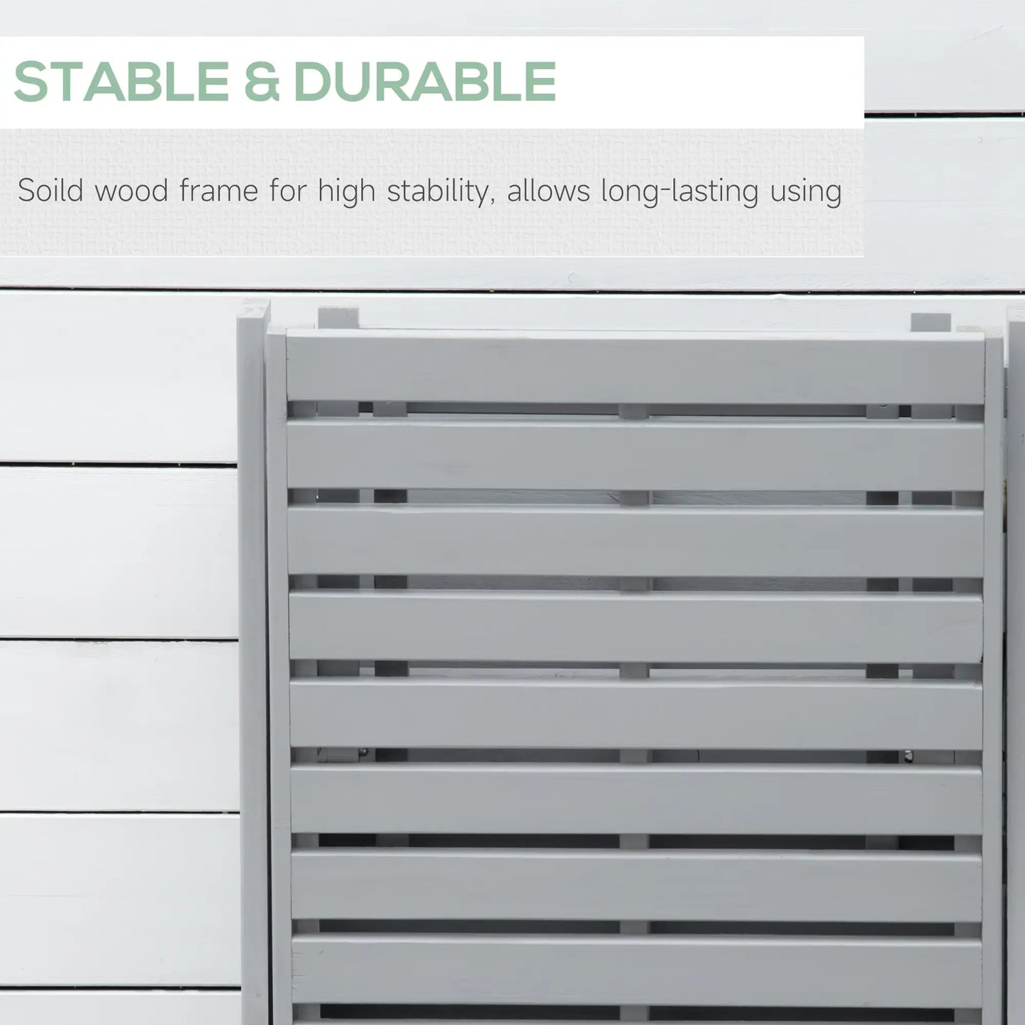 Wooden Folding Chaise Lounge, Outdoor Chair, Adjustable Back, Light Grey Chaise Loungers at Gallery Canada