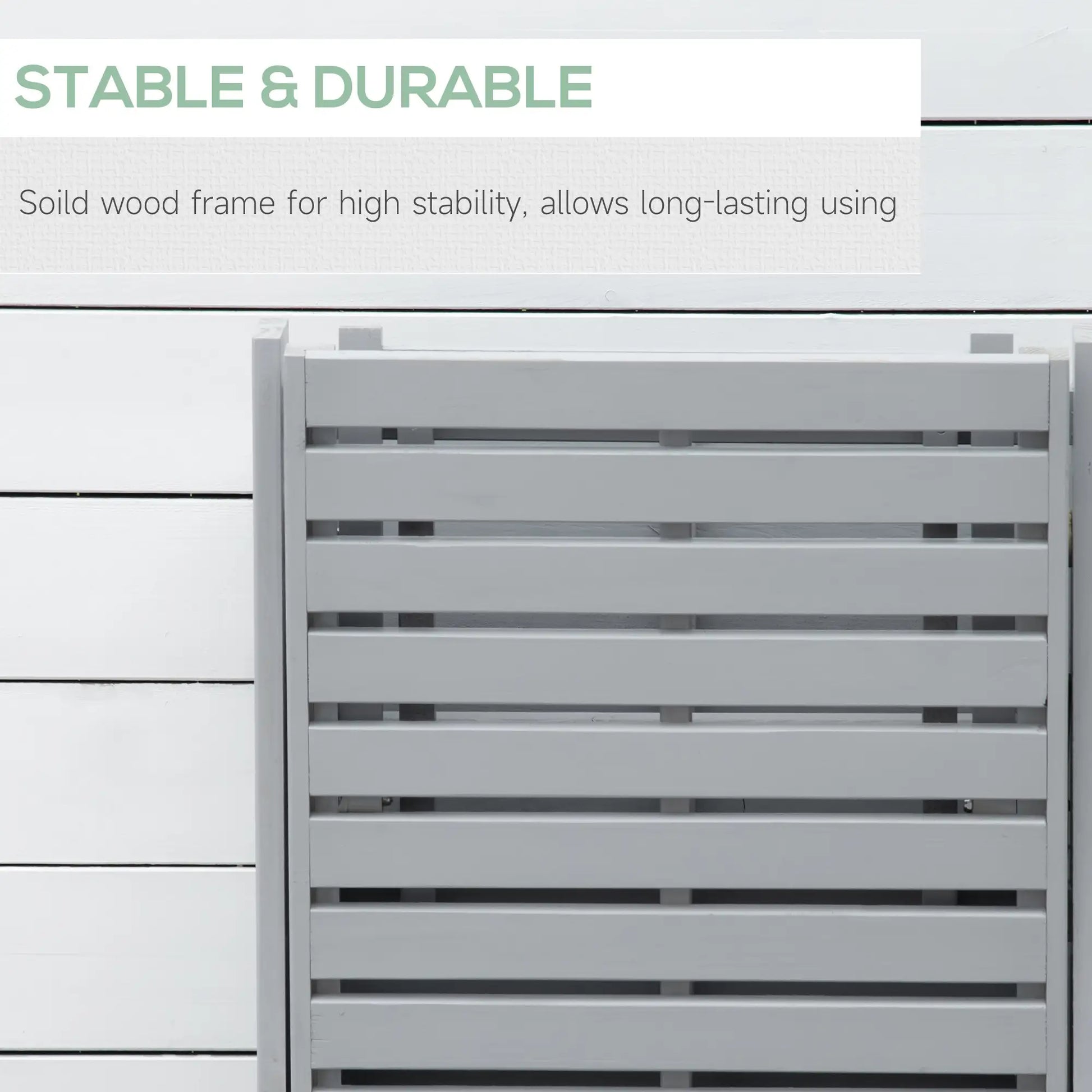 Wooden Folding Chaise Lounge, Outdoor Chair, Adjustable Back, Light Grey Chaise Loungers at Gallery Canada