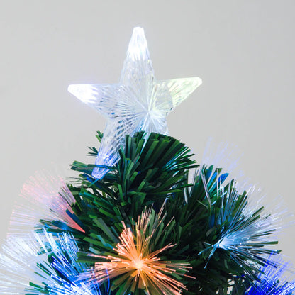 4ft Pre-Lit Fiber Optic Christmas Tree, Artificial Spruce, Star Top Artificial Christmas Trees at Gallery Canada
