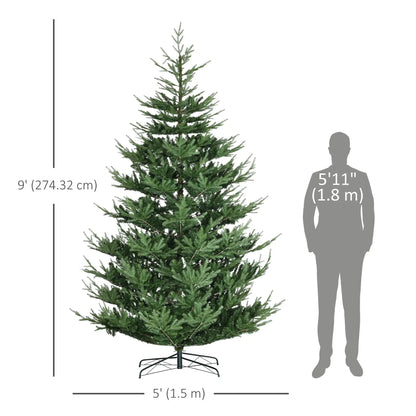 9ft Artificial Christmas Tree, Metal Base Artificial Christmas Trees at Gallery Canada