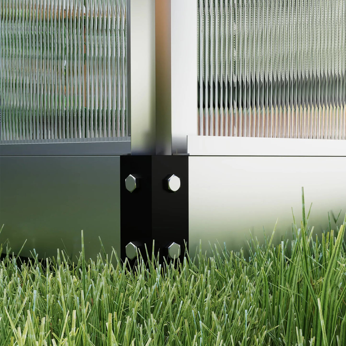 6' x 10' x 6.6' Polycarbonate Greenhouse, Walk-In Garden Kit, Galvanized Frame, Sliver Walk In Greenhouses at Gallery Canada