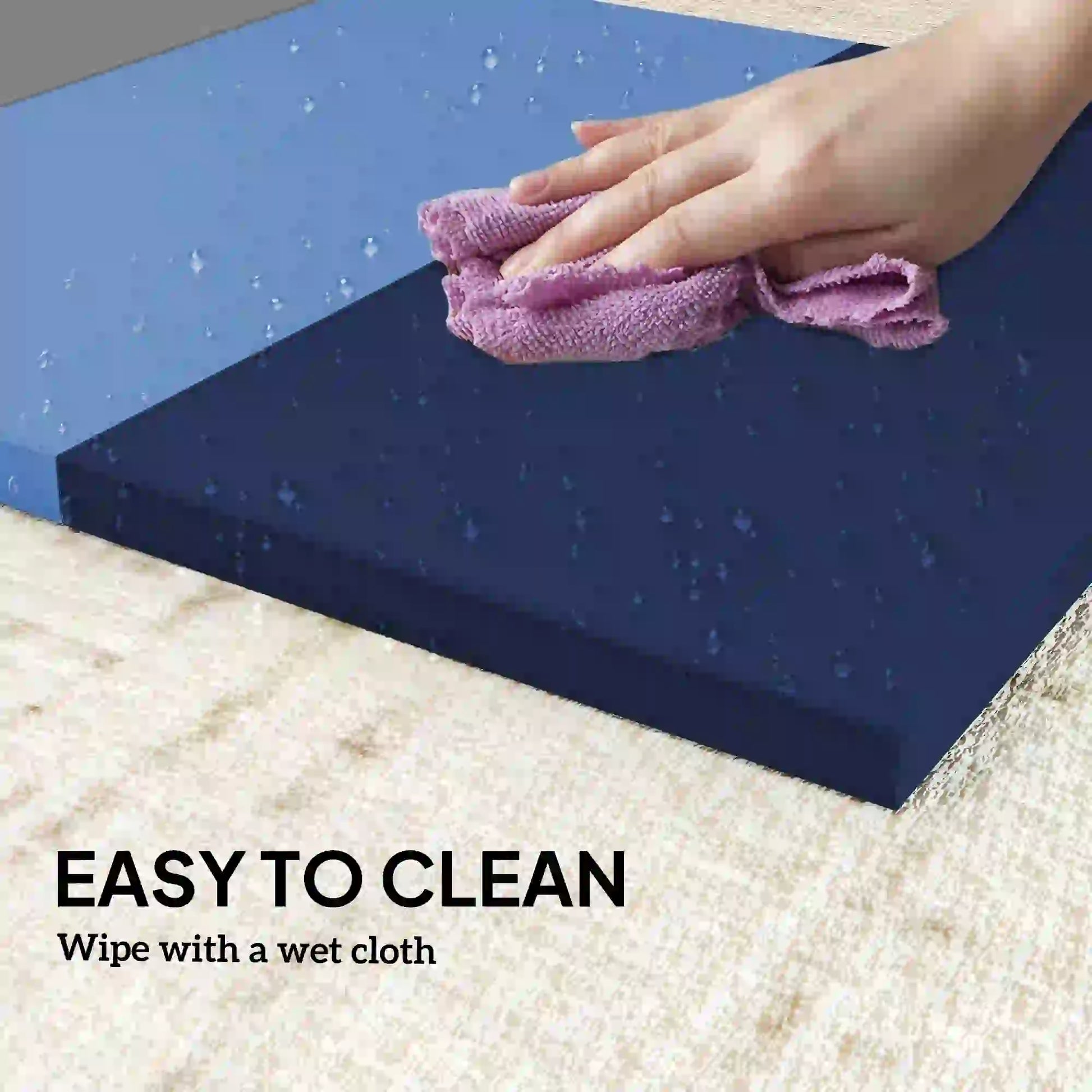 6ft Folding Gymnastics Mat, Thick Exercise Mat, Mixed Colour Gymnastics Mats at Gallery Canada