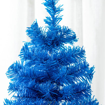 6FT Pencil Christmas Tree, Artificial, Automatic Open, Blue Pencil Christmas Trees at Gallery Canada