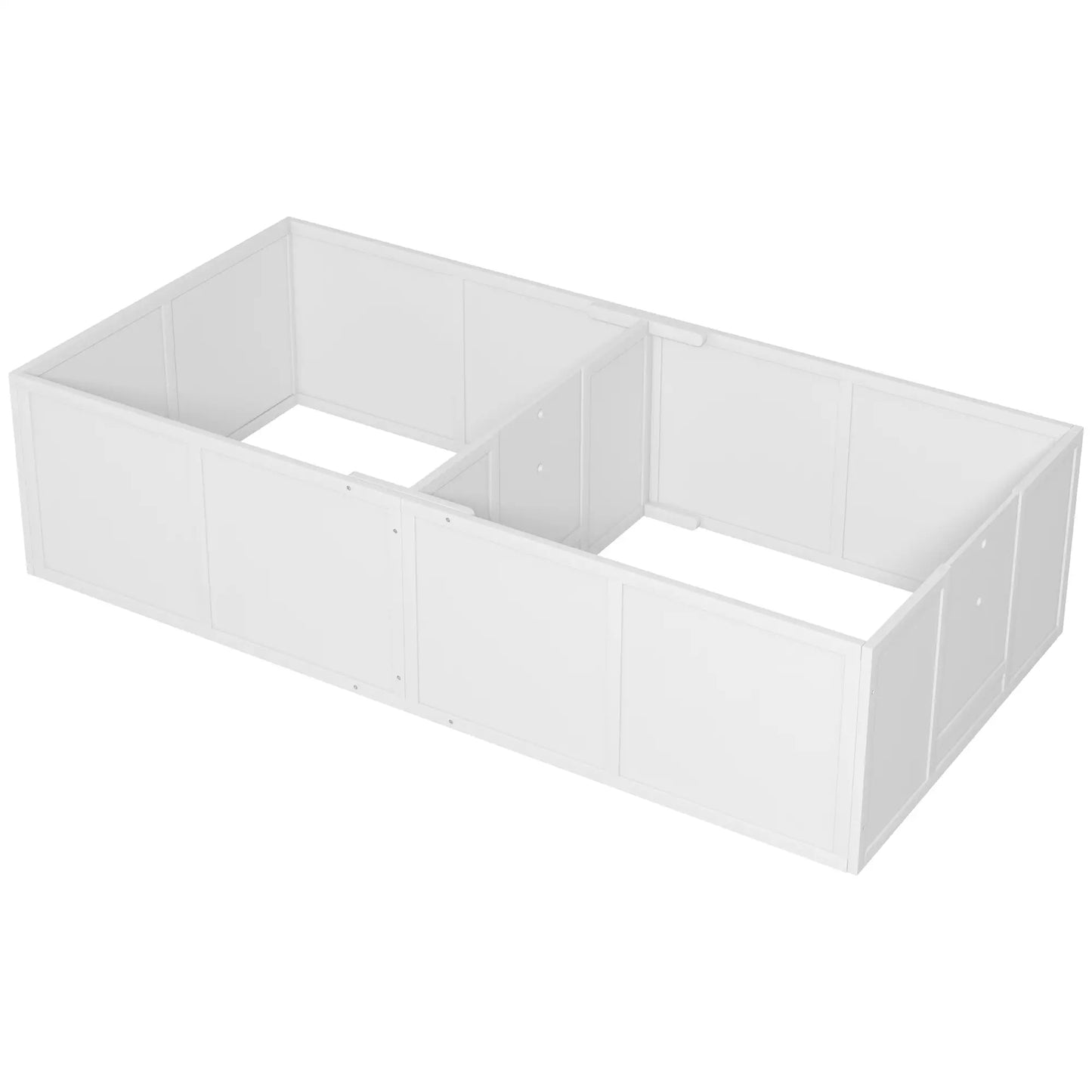 Adjustable Whelping Box for Dogs, 77" x 38", White Houses, Kennels & Pens White at Gallery Canada