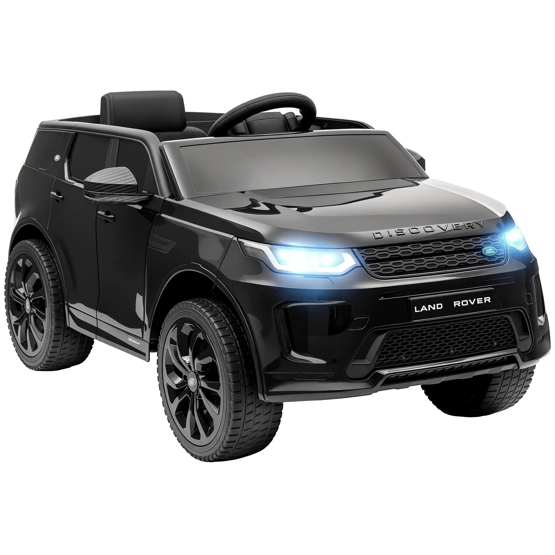 Land Rover Discovery Sport Licensed 12V Ride On Car, Black Electric Toy Cars at Gallery Canada