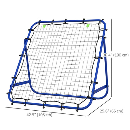 Volleyball Rebounder Net, Adjustable Soccer Rebounder, Blue Football at Gallery Canada