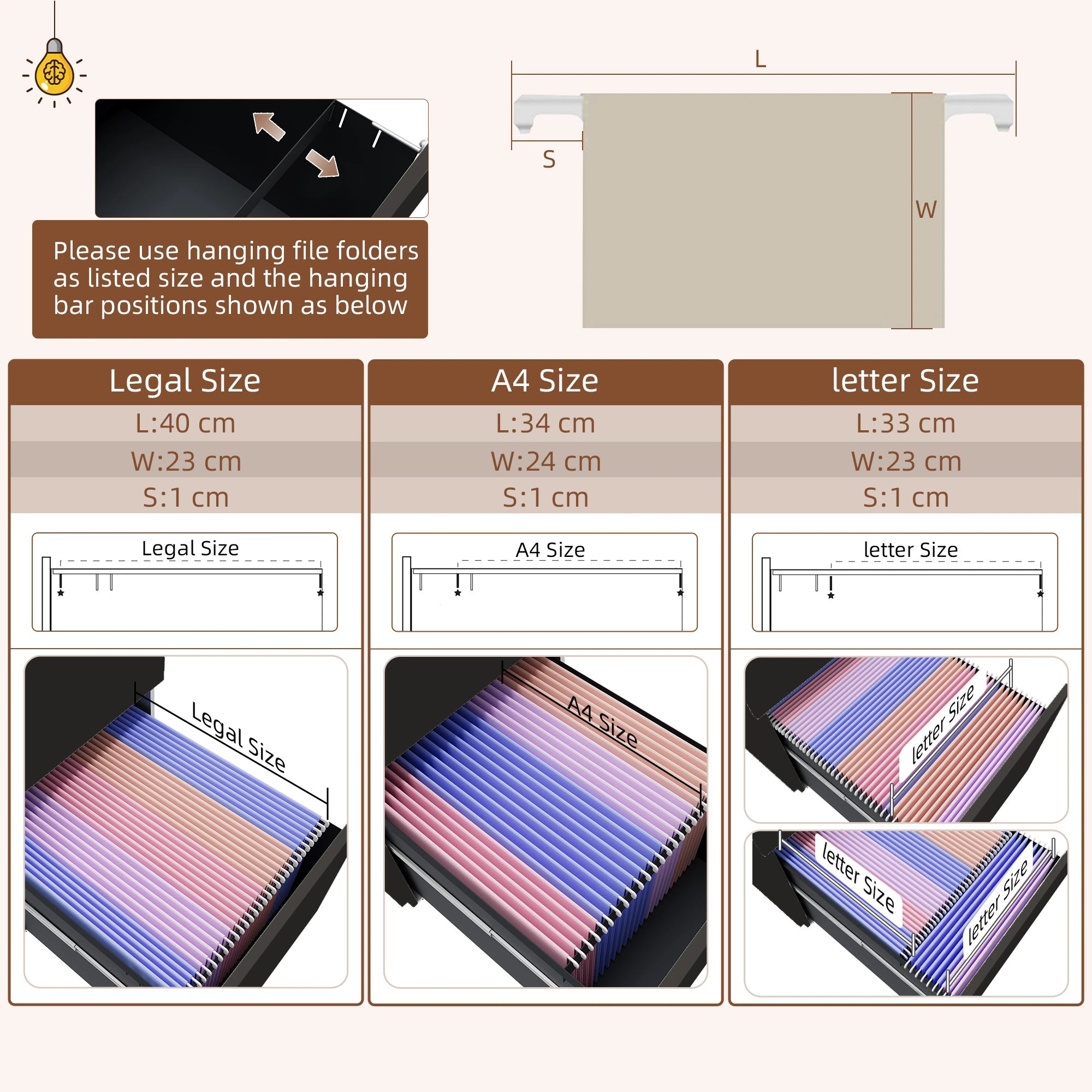3-Drawer Steel Filing Cabinet on Wheels, Lockable, Adjustable Hanging Bar, Black Office Cabinets & Cupboards at Gallery Canada
