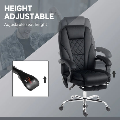 Reclining Massage Office Chair, Black Massage Chairs at Gallery Canada