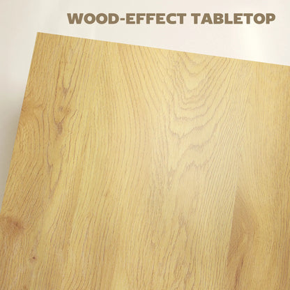 Square Coffee Table, 1.6" Thick Tabletop, Natural Wood Coffee Tables at Gallery Canada