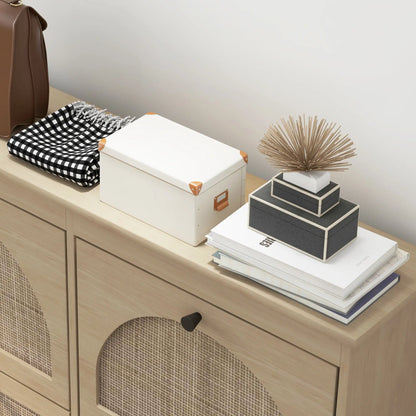 Shoe Cabinet, 4 Flip Drawers, Adjustable Shelves, Holds 20 Pairs, Oak Shoe Storage Cabinets & Racks at Gallery Canada