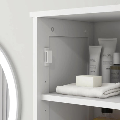 Freestanding Bathroom Cabinet with Drawer and 2 Doors, Tall Bathroom Cupboard for Kitchen, Study, Living Room Bathroom Cabinets at Gallery Canada