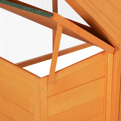 95"L Chicken Coop With Nesting Box, Wooden Roof, Side Door Chicken Coops at Gallery Canada