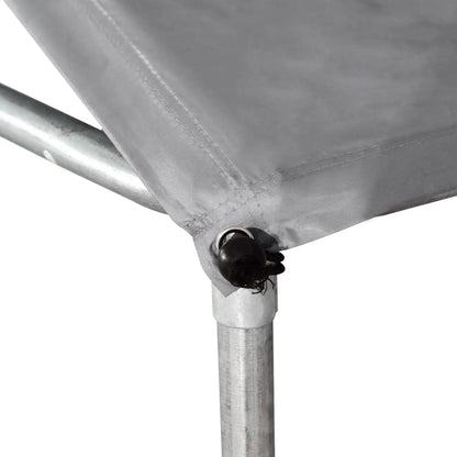 Outdoor Dog Kennel With Roof, Steel Lock, Mesh Sidewalls, 9.8' x 9.8' x 7.7' Houses, Kennels & Pens at Gallery Canada