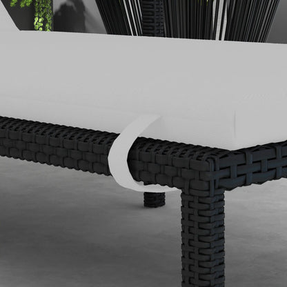 Patio Chaise Lounge Chair Cushion, with Headrest and Ties, Light Grey Patio Chair Cushions at Gallery Canada