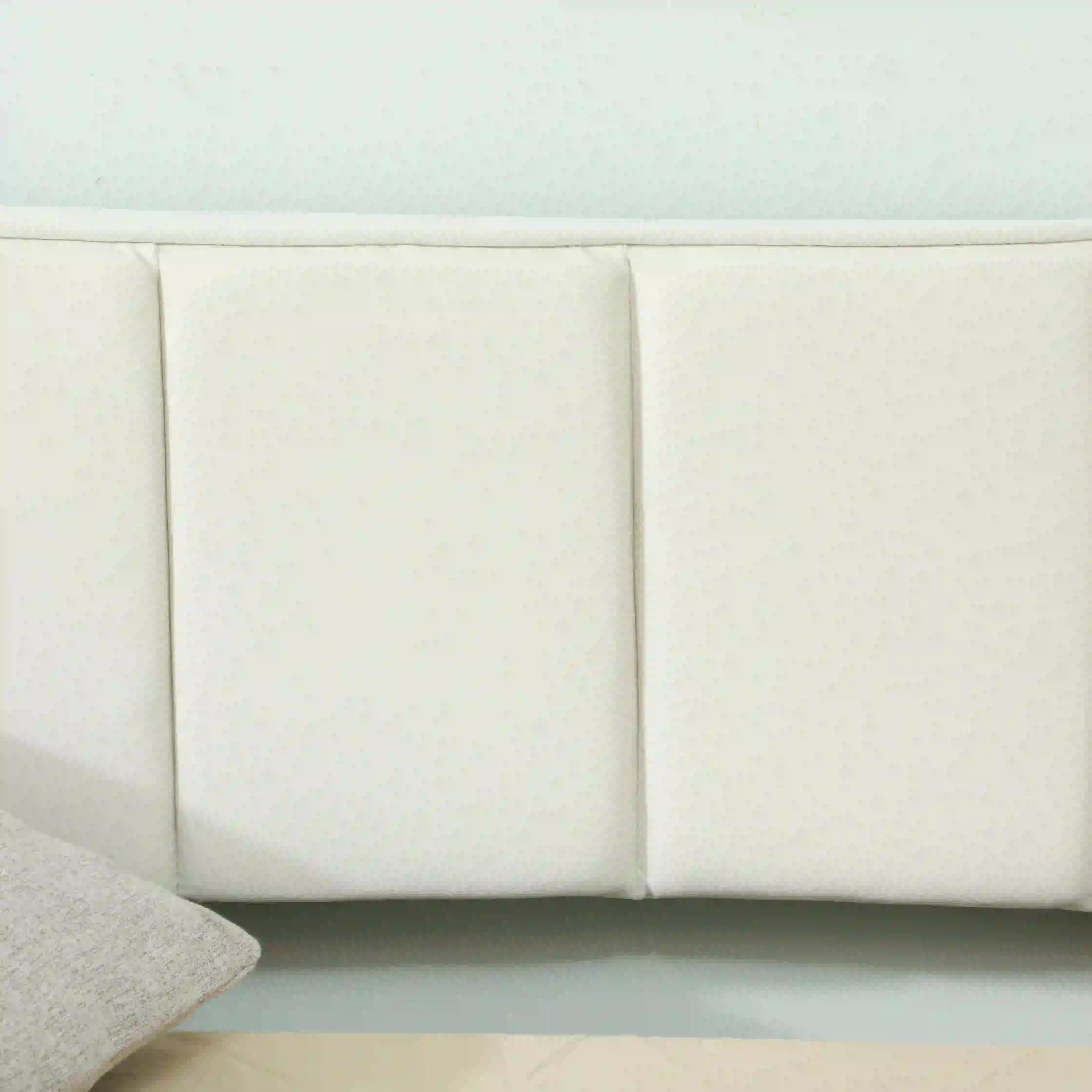 Upholstered Twin Trundle Bed, Extendable Twin To King, Cream White Bed Frames at Gallery Canada