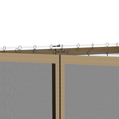 Replacement Mosquito Netting, Gazebo 10' x 10', Khaki, Black Gazebo Sidewalls at Gallery Canada