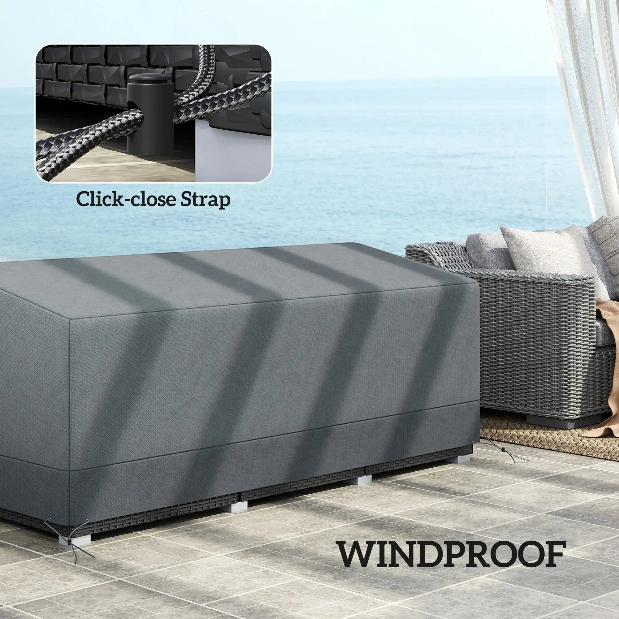 Waterproof 3 Seater Sofa Cover, 75