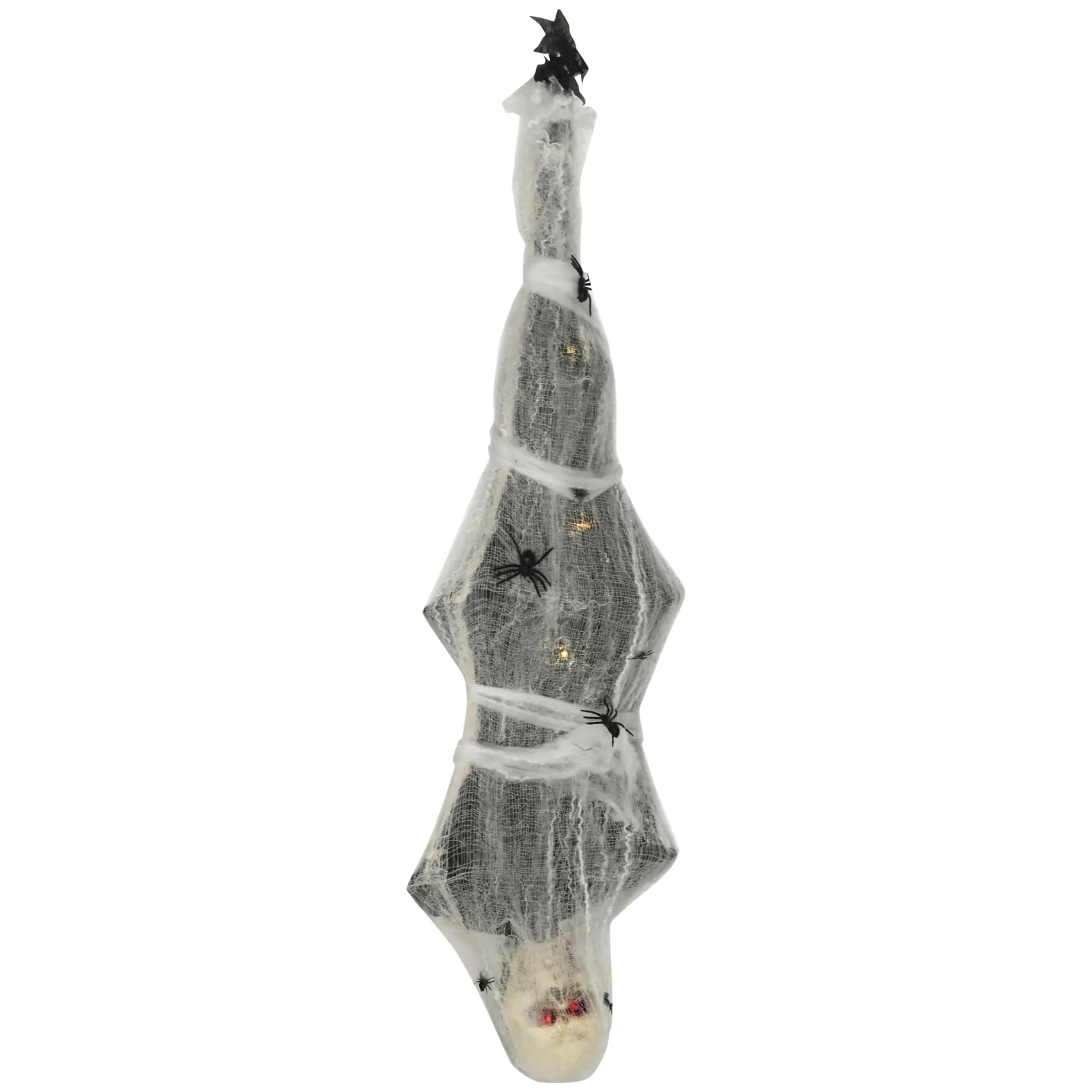 55.9 Inch Life Size Hanging Mummy with Spider Web, Animated, Motion Activated Halloween Decorations at Gallery Canada