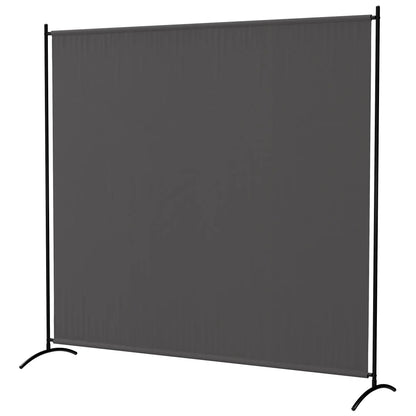 Single Panel Room Divider, UV30+ Privacy Screen, Dark Grey Side Awnings Dark Grey at Gallery Canada