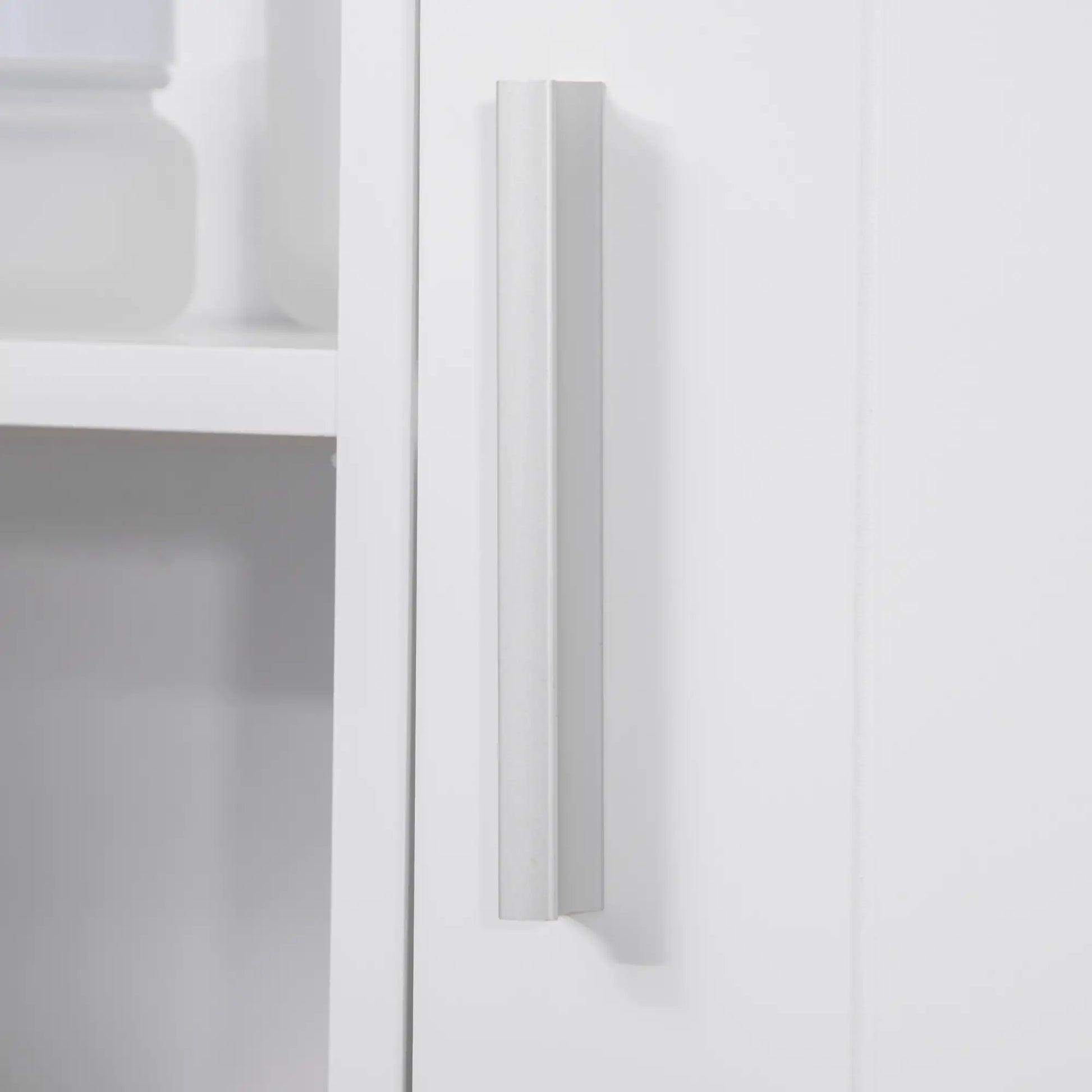 Wall Mounted Bathroom Mirror Cabinet, Double Doors, Adjustable Shelf, White Mirror Medicine Cabinets at Gallery Canada