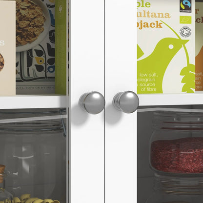 5-Door Kitchen Pantry Cabinet, Freestanding Storage Cabinet Cupboard with Adjustable Shelves, 71" Kitchen Pantry Cabinets at Gallery Canada