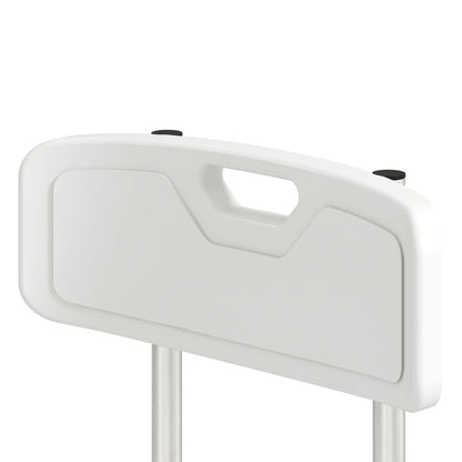 Tub Transfer Bench with Arm, Back, Shower Chair, White Bath Chairs at Gallery Canada