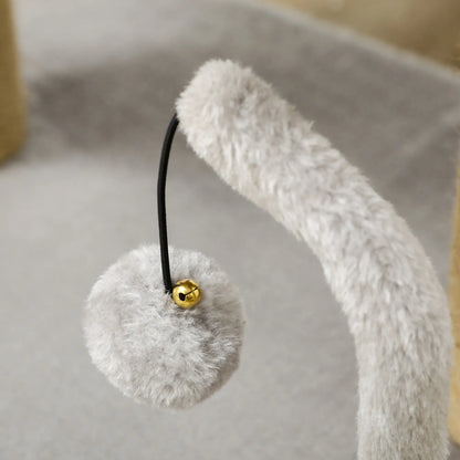 Small Cat Tree, Jute Scratching Posts, Top Perch, Light Grey Cat Trees at Gallery Canada