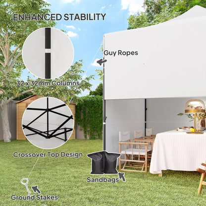 10' x 10' Pop Up Canopy Tent, Awning, Sidewalls, Wheeled Bag, Sand Bags Pop Up Canopies at Gallery Canada