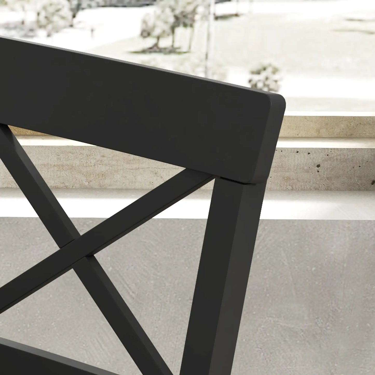 Farmhouse Counter Height Stools Set of 2, Solid Wood, Kitchen Island Bar Stools at Gallery Canada