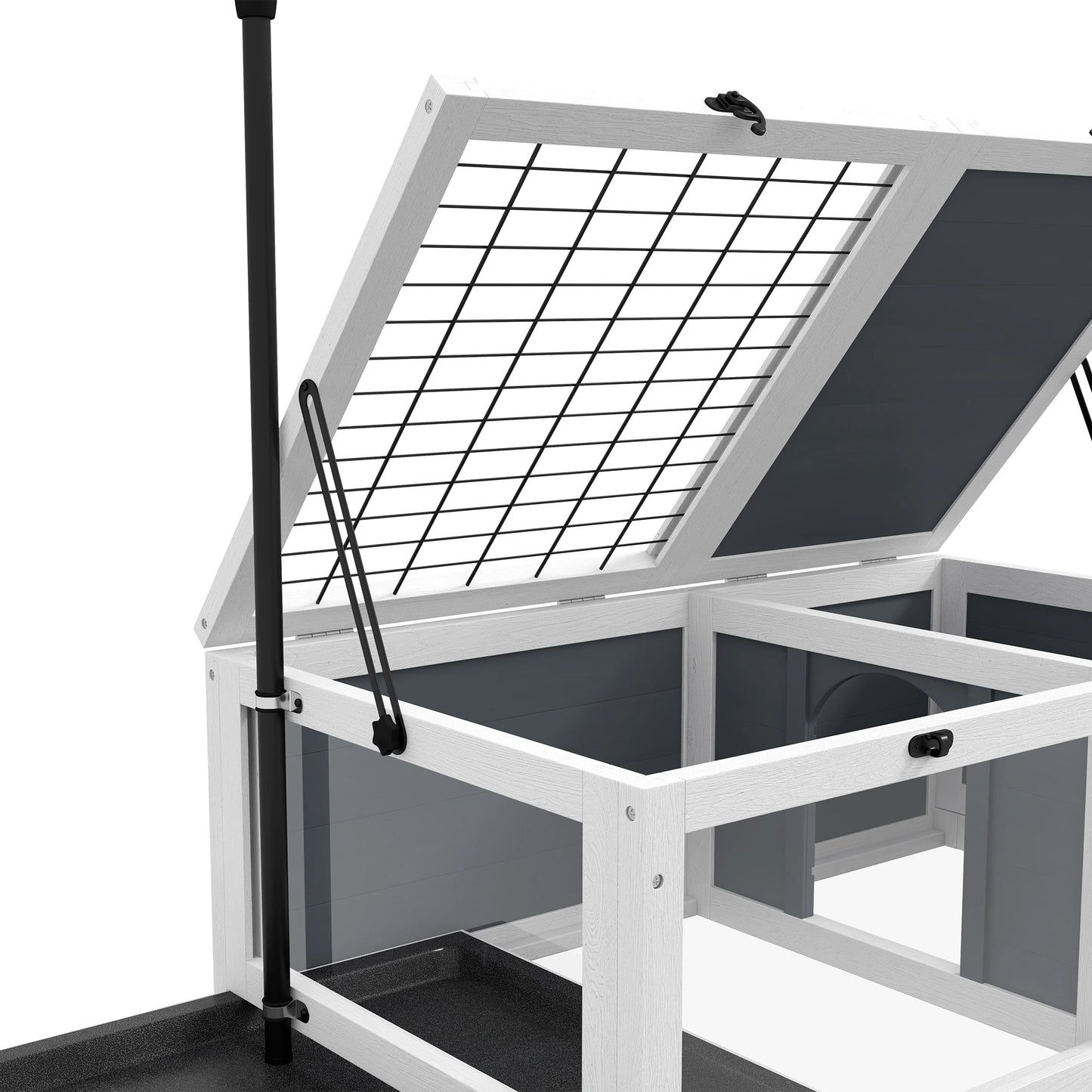 Wooden Tortoise Enclosure, Indoor Outdoor, Adjustable Lamp Holder, Openable Lids, Pull-out Trays Houses & Habitats at Gallery Canada